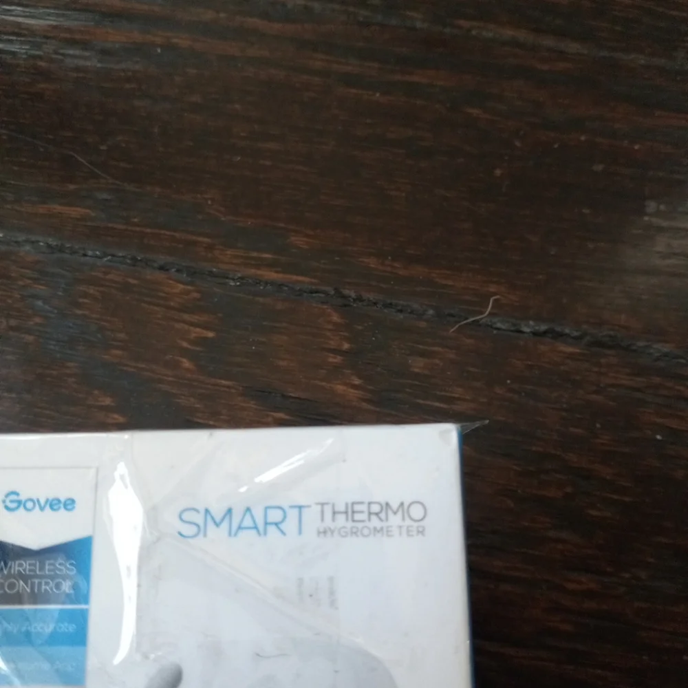 Govee Wireless Control Smart Thermo Hygrometer Open Box White Color X2 - Picture 2 of 12
